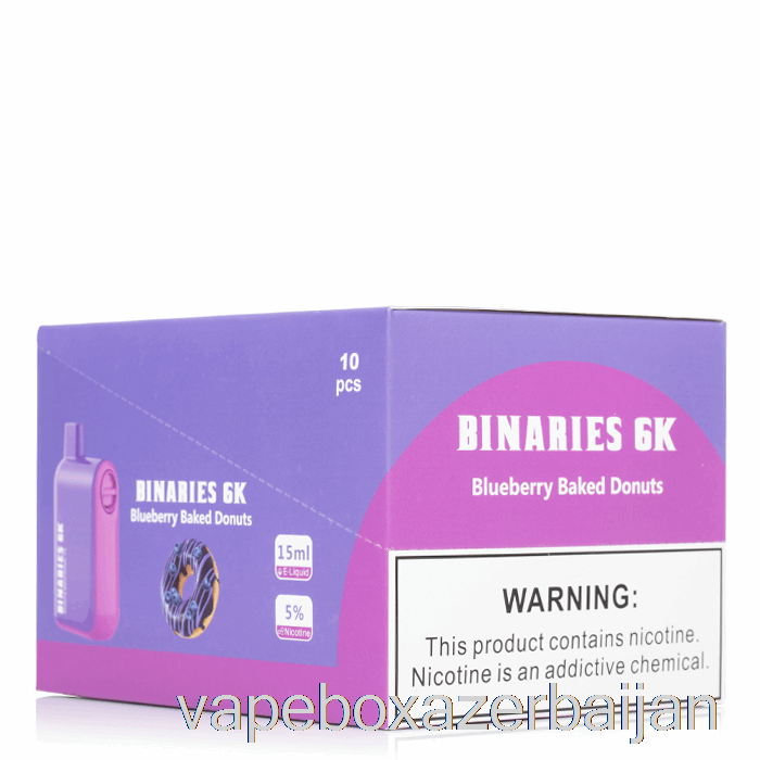 Vape Box Azerbaijan [10-Pack] Horizon Binaries 6K 6000 Disposable